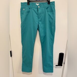 Peter Millar Teal and Blue Pants